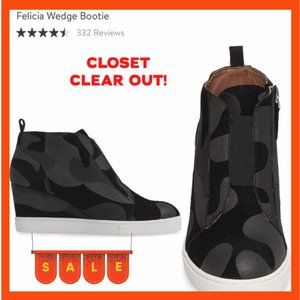 LINEA PAOLO Felicia Wedge Bootie